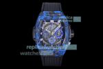 Swiss Replica Hublot Spirit Of Big Bang Black Magic 45MM Blue Watch
